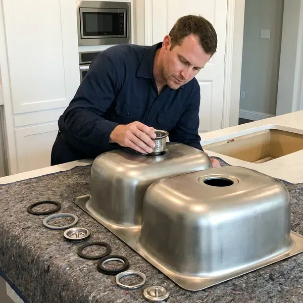 Kitchen Sink Installation in Manchester, NH