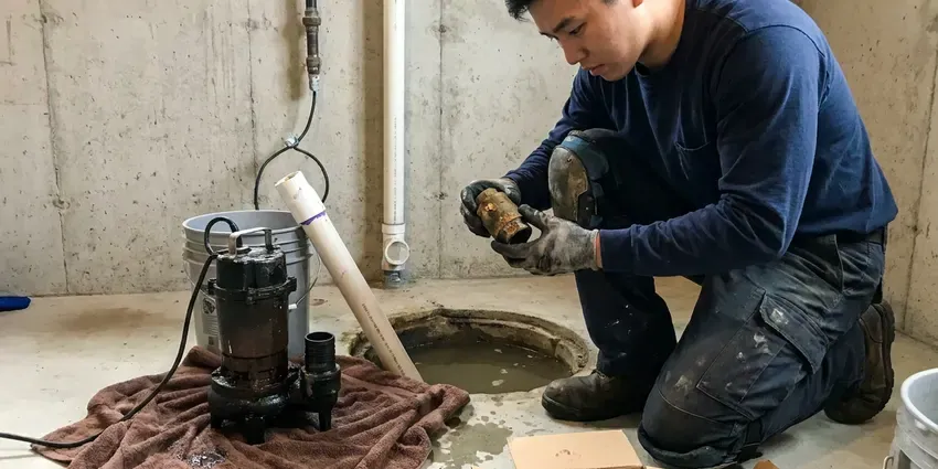 Sump Pump Replacement in Manchester