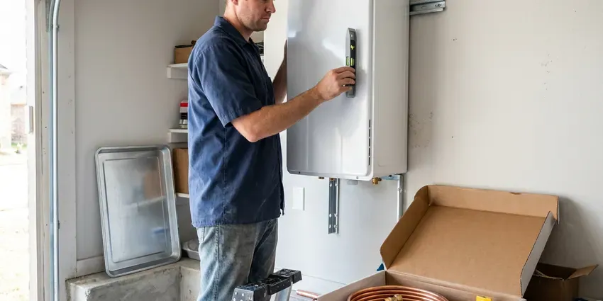 Tankless Water Heater Replacement in Manchester