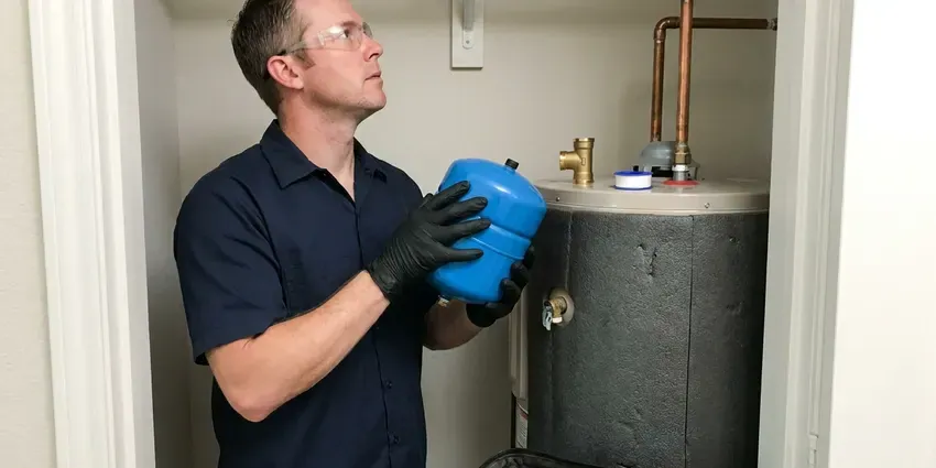 Local water line installation by FVR Plumbing, Exeter