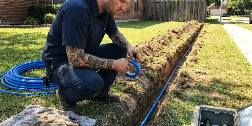 Water Line Replacement in Manchester